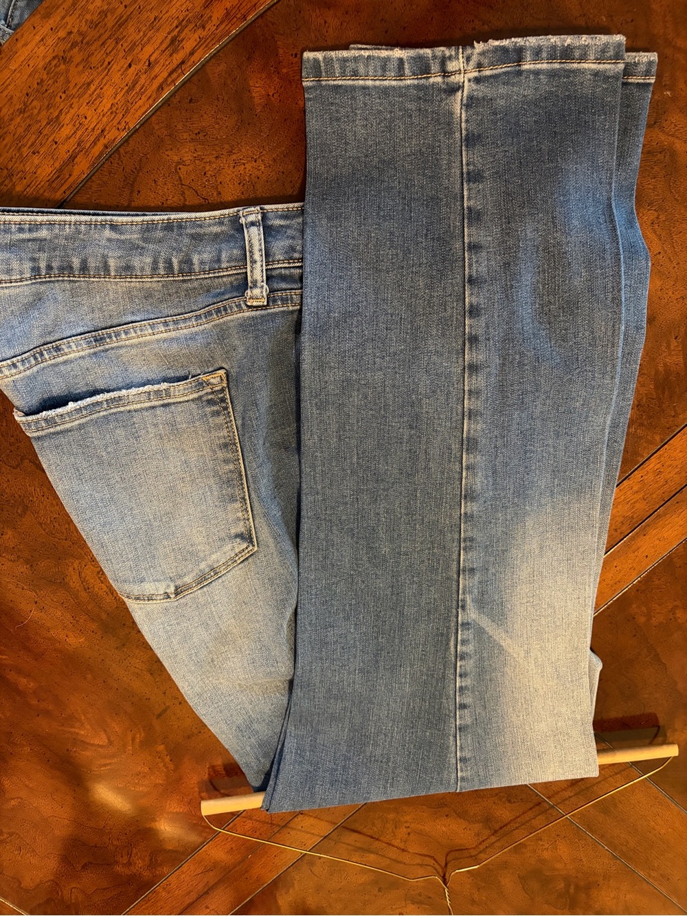 New Sonoma Curvy Straight Leg Blue Women's Denim Jeans size 18!